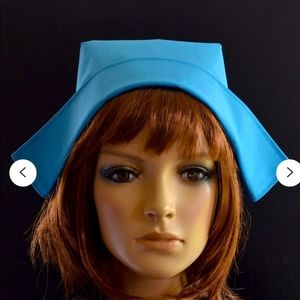 Vintage Nurse Ratched Turquoise cap